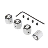 4pcs/set Suzuki Anti-Theft Car Air Valve Stem Cap Auto Tyre Valve Covers