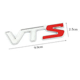 Citroen VTS Metal Car Rear Sticker Trunk Emblem Badge Decal