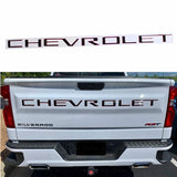 Chevrolet Letter ABS Car Rear Sticker Decal Trunk Emblem Badge