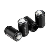 4pcs/set Skoda Logo Matte Car Air Valve Stem Caps Auto Tyre Valve Covers