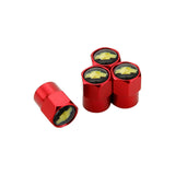 4pcs/set Chevrolet Corvette Car Air Valve Stem Cap Auto Tyre Valve Covers