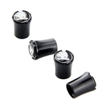 4pcs/set Skoda Logo Car Air Valve Stem Caps Auto Tyre Valve Covers with Wrench