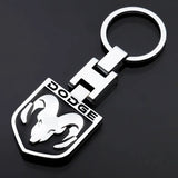 Dodge Metal Car Keychain Key Ring Pendant