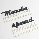 Mazda Mazdaspeed Logo Metal Car Rear Sticker Decal Auto Trunk Emblem Badge