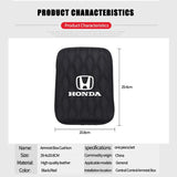 Leather Car Central Console Armrest Box Mat for Logo Accord Odyssey CRV Jazz Pilot Civic City Protective Pad Accessories