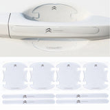 Citroen Car Door Bowl Handle Anti-collision Protective Stickers Scratches Film