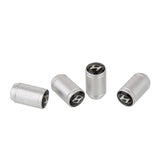 4pcs/set Hyundai Logo Matte Car Air Valve Stem Caps Auto Tyre Valve Covers