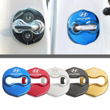 4pcs/set Hyundai Stainless Steel Car Door Lock Cover Protection