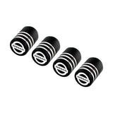 4pcs/set Nissan Metal Car Wheel Tire Valve Stem Caps Covers