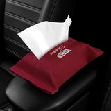 Cadillac Suede Car Tissue Box Holder Seat Back Hanging Napkin Storage Bag