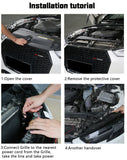 Jeep Logo Car Front Hood Grille LED Light