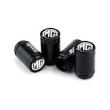 4pcs/set MG Logo Sport Matte Car Air Valve Stem Caps Auto Tyre Valve Covers
