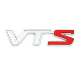 Citroen VTS Metal Car Rear Sticker Trunk Emblem Badge Decal