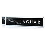 2pcs/set Jaguar Logo Metal Car Side Sticker Auto Emblem Badge