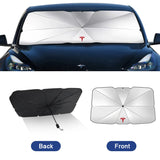 Tesla Car Front Windshield Sunshade Umbrella Sun Shade Cloth Cover