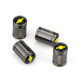 4pcs Chevrolet Logo Car Tire Valve Caps