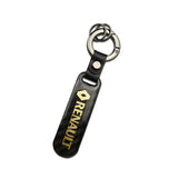 Renault Carbon Fiber Car Logo Keychain Keyring