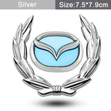 Mazda Metal Car Rear Sticker Trunk Window Emblem Badge Decal