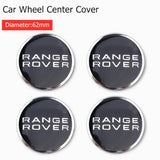 4pcs/set 62mm Land Rover Car Wheel Center Hub Caps Hub Covers