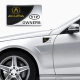 Acura VIP OWNERS Metal Car Stickers Rear Emblem Badge
