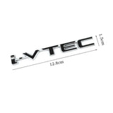For City CB400 CB750 I-VTEC VFR800 Civic Accord Odyssey CRV SUV Spirior 3D Metal Car Sticker VTEC Logo Emblem Badge Decals