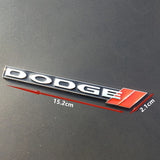 Dodge Metal Car Rear Sticker Auto Front Grille Emblem Badge Decal
