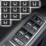 10pcs Opel Epoxy Car Armrest Button Sticker