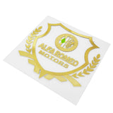 Alfa Romeo Shield Car Rear Sticker Auto Window Emblem Badge Decal