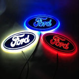 14.5x5.6cm 22.7x8.6cm Ford Car LED Light Front Rear Emblem Badge