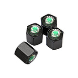 4pcs/set Skoda Car Air Valve Stem Cap Auto Tyre Valve Covers