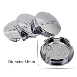 4pcs/set 56/64mm Jeep ABS Car Wheel Hub Center Caps Covers