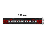 130x21cm Honda Car Front Trunk Windshield Sunshade Sticker Decal