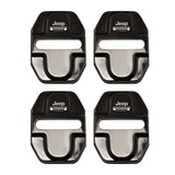 4pcs/set Jeep Cherokee Stainless Steel Car Door Lock Cover Protection