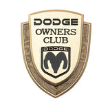 Dodge Metal Shield Car Rear Sticker Trunk Emblem Badge Decal