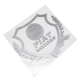 Fiat Shield Car Rear Sticker Auto Window Emblem Badge Decal