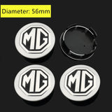 4pcs/set 56mm MG Logo ABS Car Wheel Hub Center Caps Covers