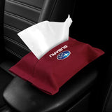 Subaru Suede Car Tissue Box Holder Seat Back Hanging Napkin Storage Bag