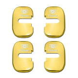 4pcs/set Cadillac Stainless Steel Car Door Lock Cover Protection