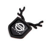 Nissan ABS Deer Car Rear Sticker Shield Trunk Emblem Badge Decal