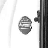 4pcs/set Jaguar Stainless Steel Car Door Lock Cover Protection