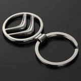 Citroen Metal Car Keychain Key Pendant