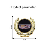 Cadillac Metal Car Rear Sticker Trunk Emblem Badge Decal