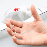 Hyundai Car Door Bowl Handle Anti-collision Protective Stickers Scratches Film