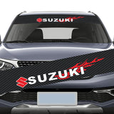 130x21cm Suzuki Car Front Trunk Windshield Sunshade Sticker Decal