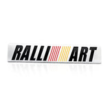 Mitsubishi Ralliart Logo Aluminum Alloy Car Sticker Nameplate Emblem Badge Decal