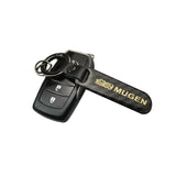 Honda Mugen Carbon Fiber Car Logo Keychain Keyring