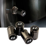 4pcs Hyundai Genesis Logo Tire Valve Caps