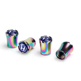 4pcs/set Honda Logo Car Air Valve Stem Caps Auto Tyre Valve Covers