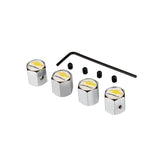4pcs/set Chevrolet Corvette SS Anti-Theft Car Air Valve Stem Cap Auto Tyre Valve Covers