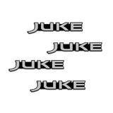 4pcs/set Nissan Qashqai JUKE Metal Car Stereo Sticker Auto Audio Emblem Decal